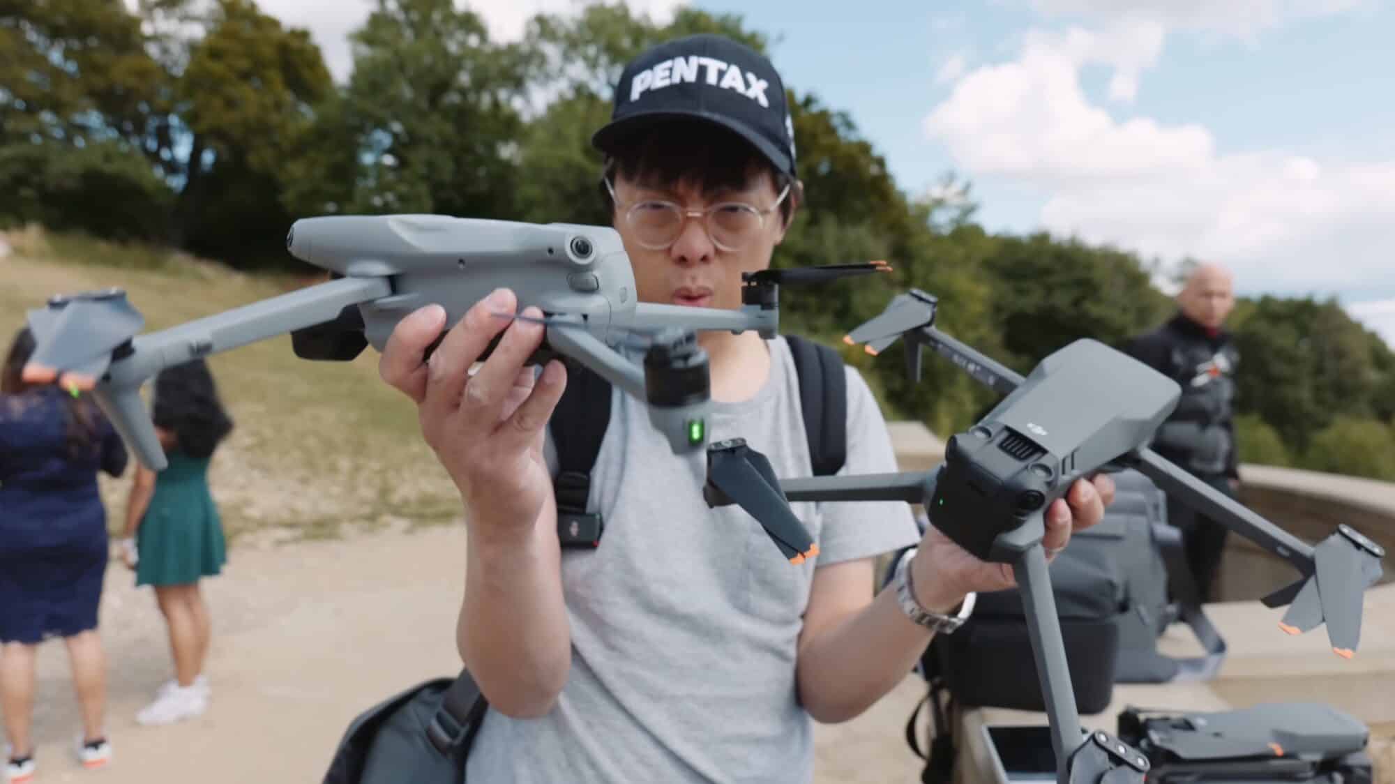Daytime image quality compared across the four DJI drones in Kai Wong's review.