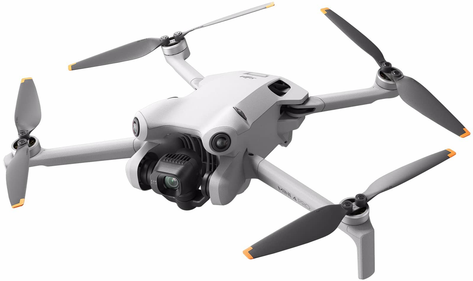 Official DJI Mini 4 Pro render showing the 48-megapixel camera on its gimbal.