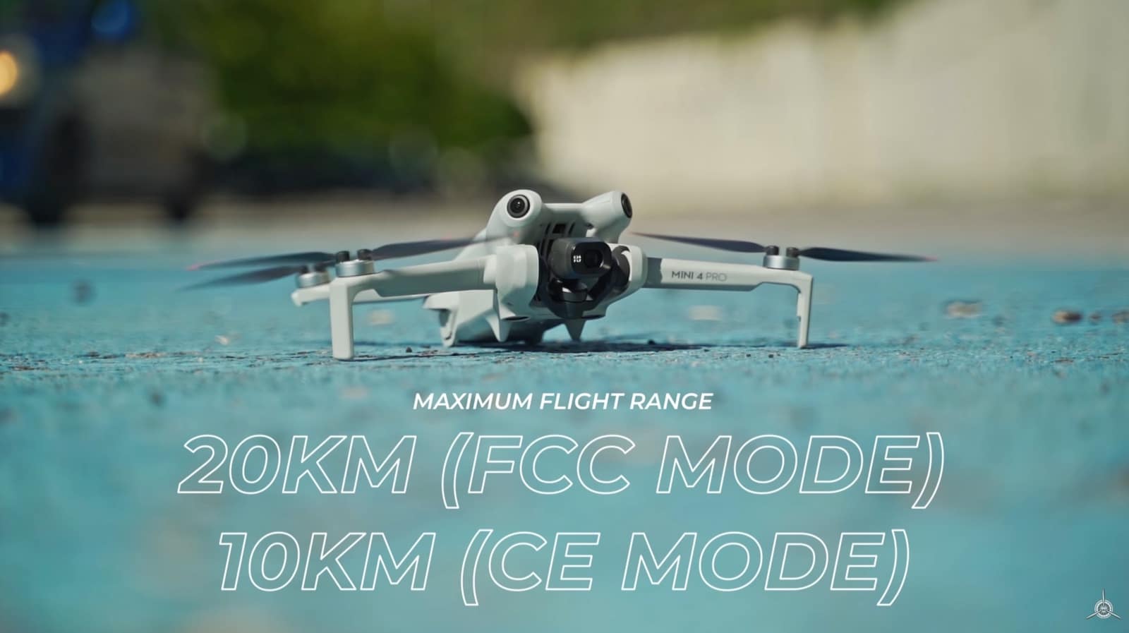 Obstacle sensors on the front and sides of the DJI Mini 4 Pro.