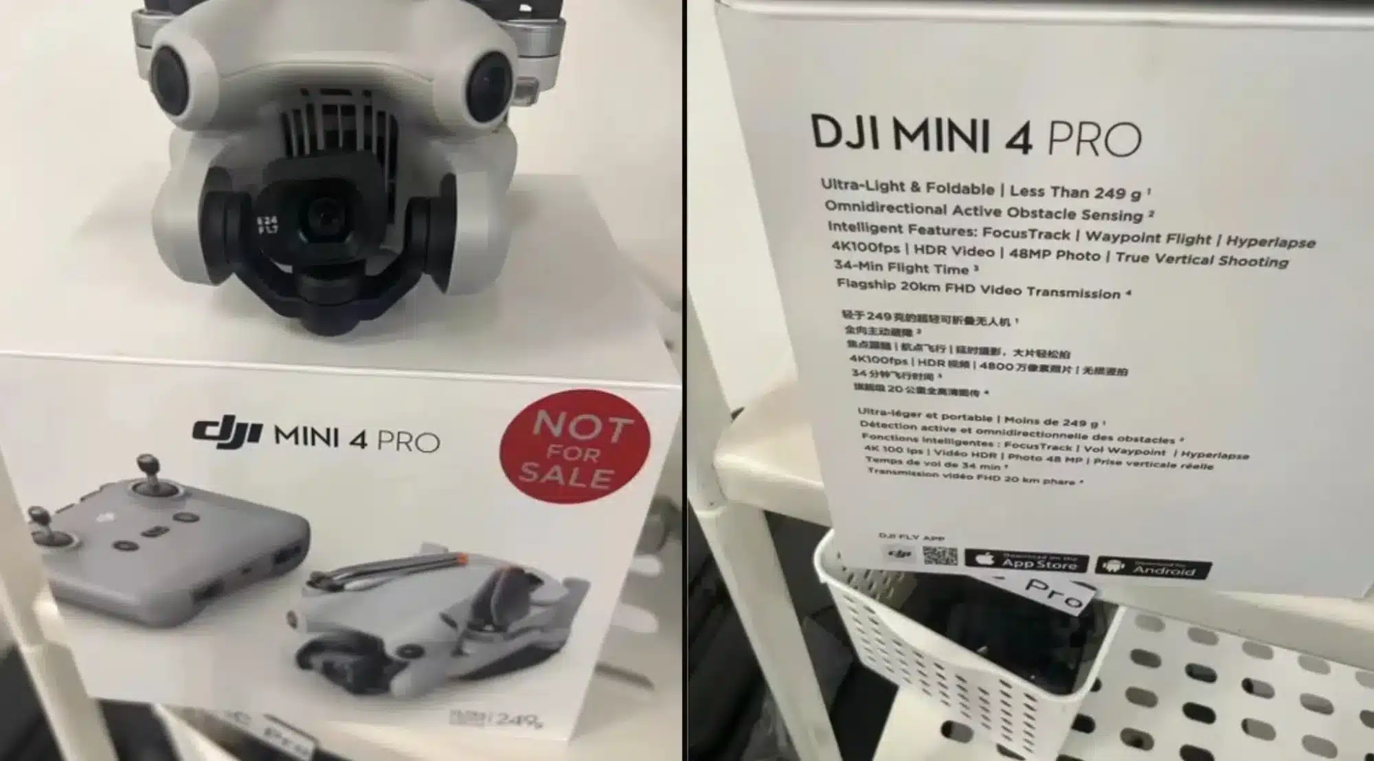 DJI Mini 4 Pro specs and images leaked - DJI Mini 4 Pro European Pricing Details Revealed