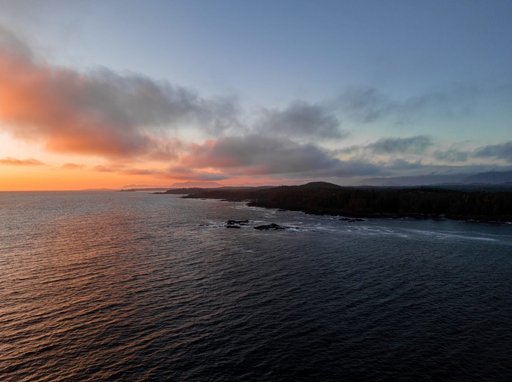 Sample aerial photo captured in RAW with the DJI Mini 4 Pro.