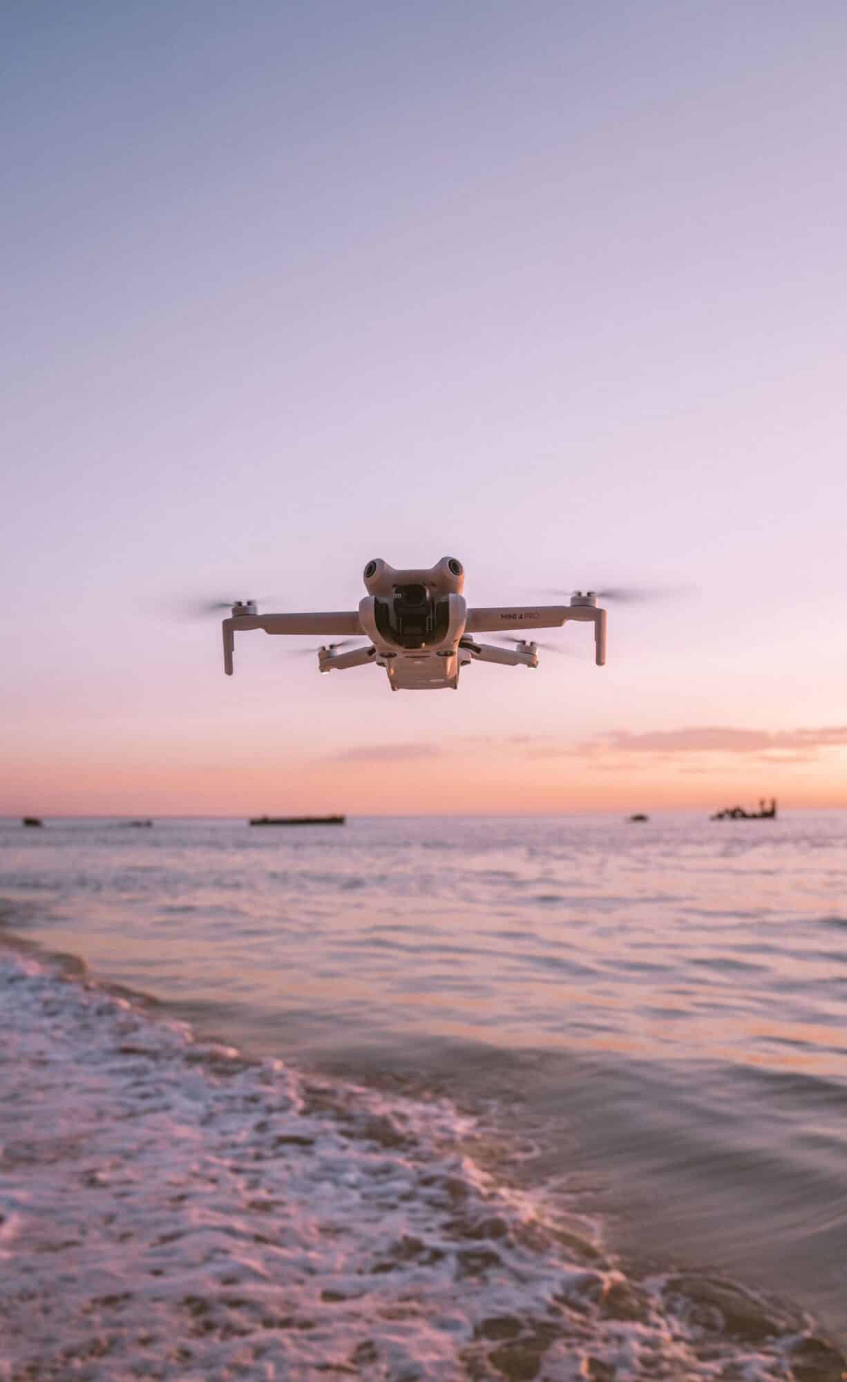 DJI Mini 4 Pro drone true vertical shooting