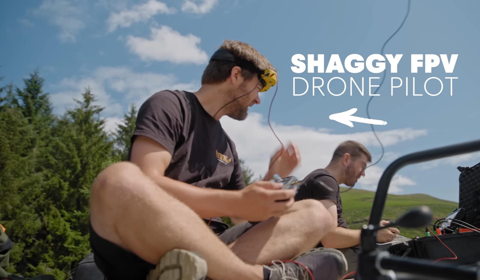 Dutch Drone Gods chase footage of the Dyfi Valley downhill mountain bike track.