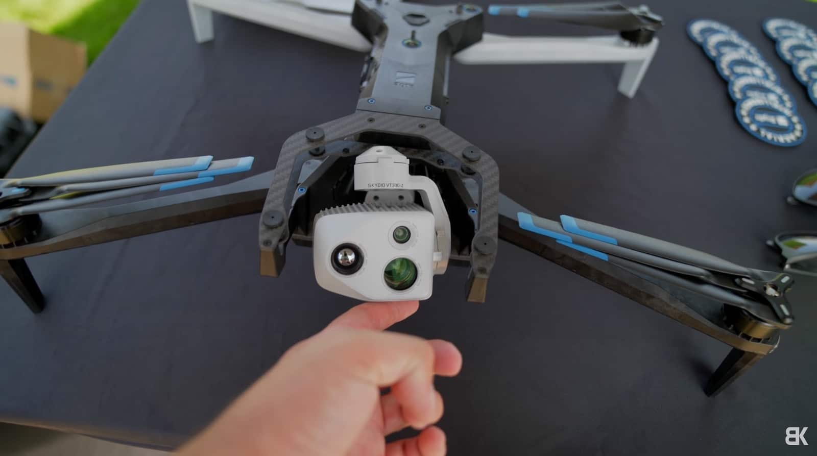 Skydio X10 drone with camera gimbal