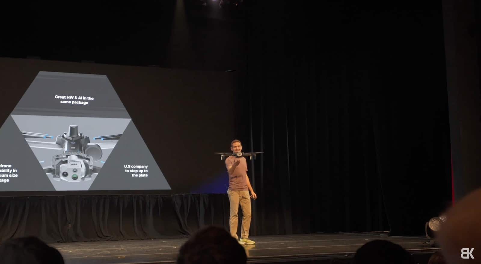 Skydio X10 drone launch Ascend event 2023 with Adam Bry.