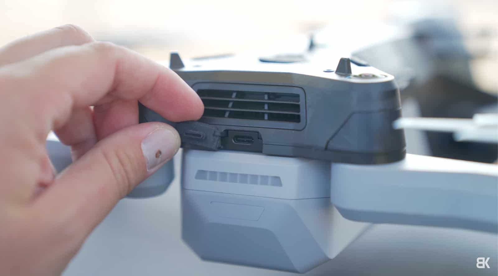 Skydio X10 USB-C port