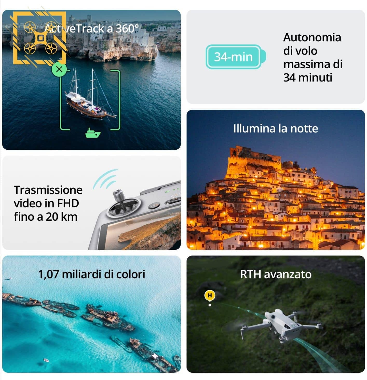 More features that the DJI Mini 4 Pro will bring.