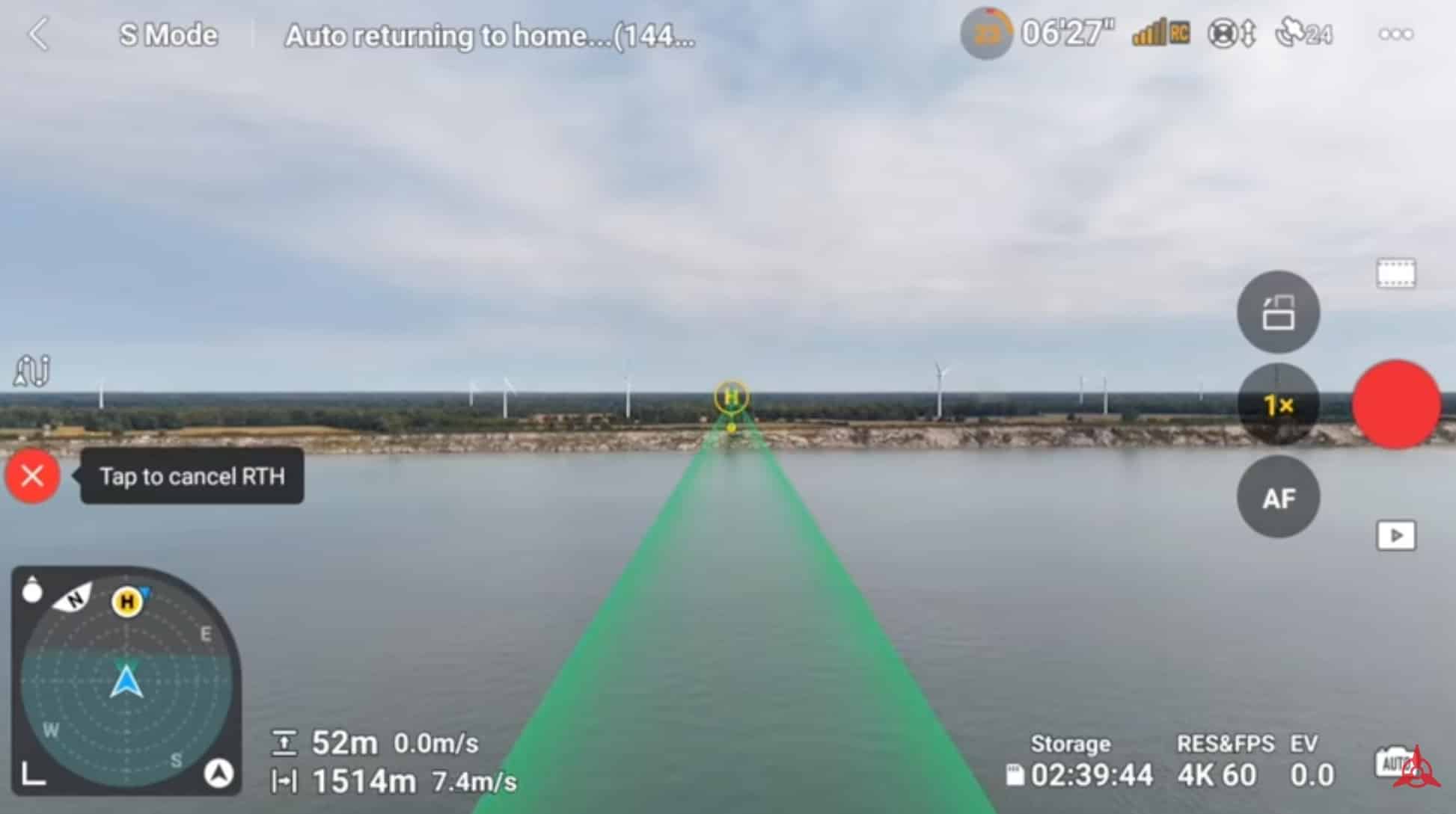 DJI Virtual Home Point on the DJI Air 3