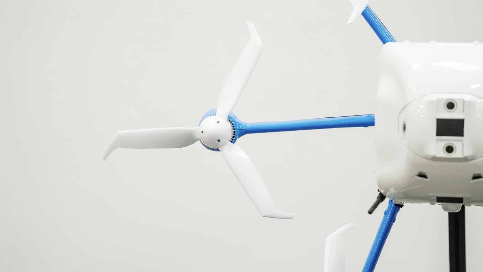 Amazon Prime Air MK30 delivery drone, built quieter and rated for light rain.