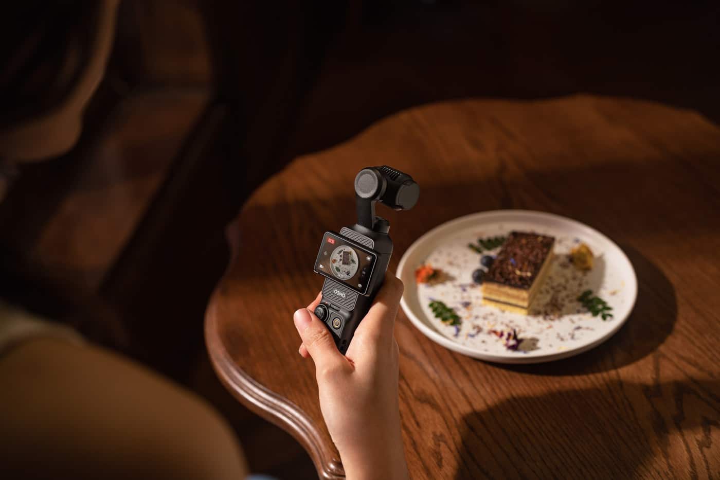 DJI Osmo Pocket 3 pocket-sized gimbal camera announced by DJI.