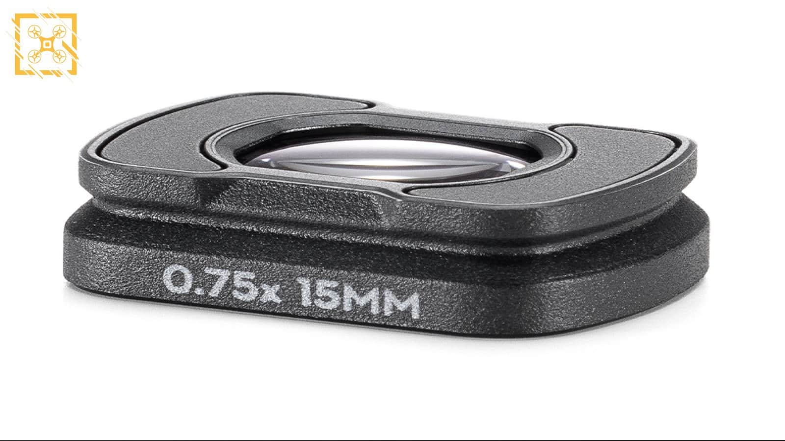 The DJI Osmo Pocket 3 Magnetic, 15mm Equivalent Wide-Angle Lens.