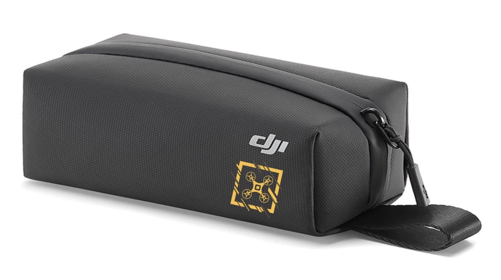The DJI Osmo Pocket 3 carrying pouch shown in leaked accessory photos.
