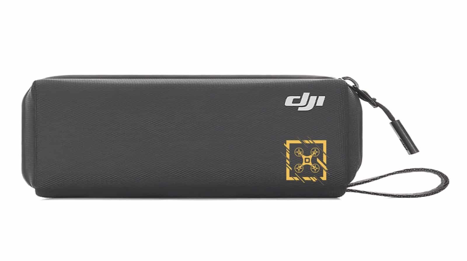 The DJI Osmo Pocket 3 camera  carrying pouch.