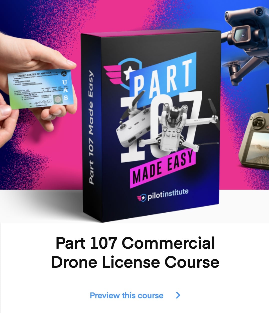 Black Friday Bonanza at Pilot Institute Major Discounts on Drone and Aviation Courses.