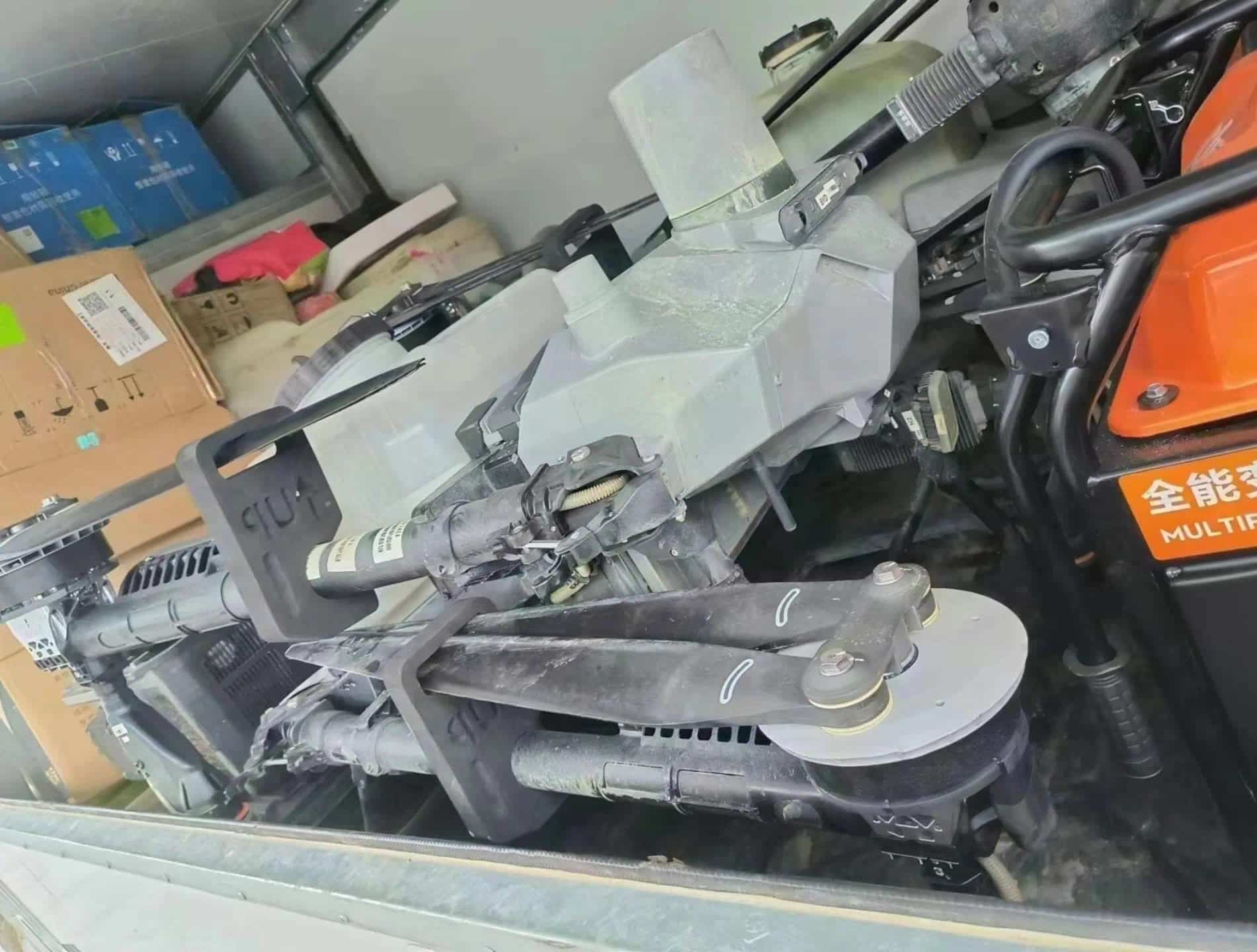 DJI Agras T60 agricultural drone in photos shared by NGDrone on X.