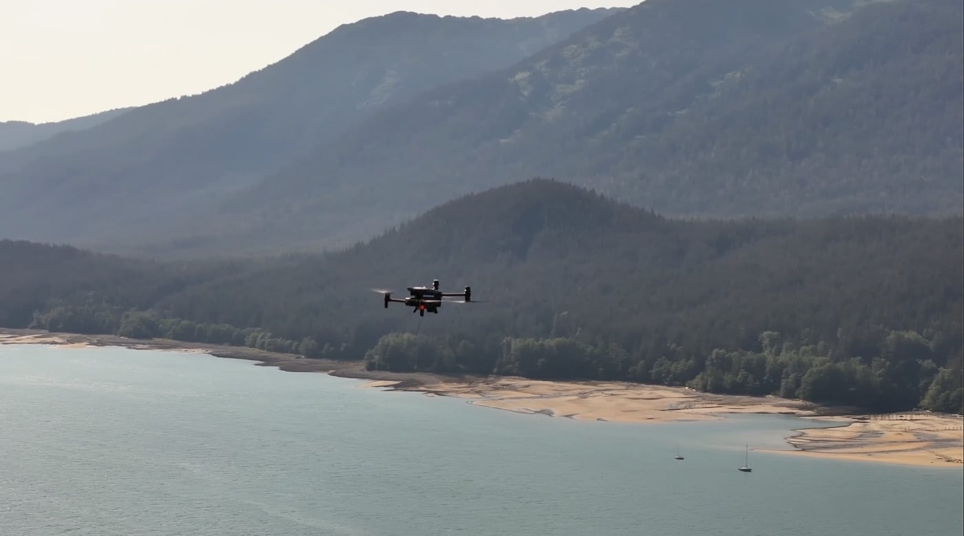DJI Dock hardware used by the Alaska Department of Transportation and Public Facilities.
