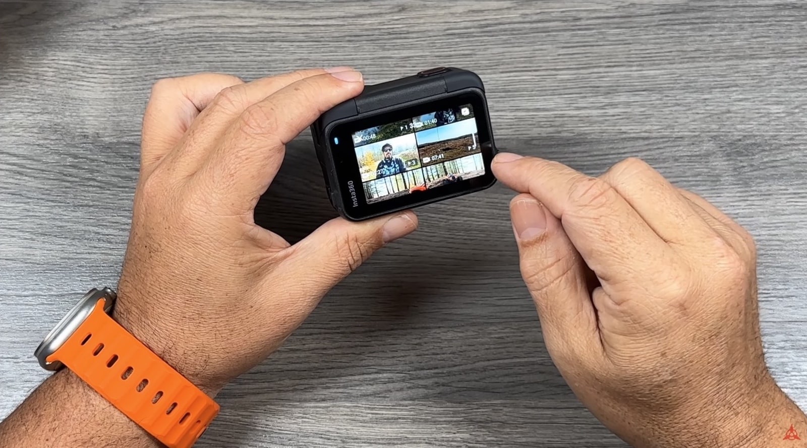 Turning on AI Highlight Assistant, which flags exciting moments while recording.