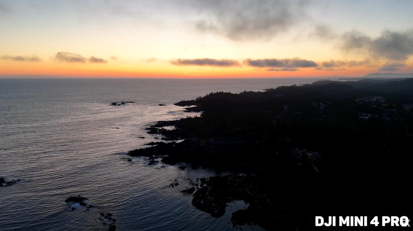 One of the random sample shots taken with both mini drones in different places.