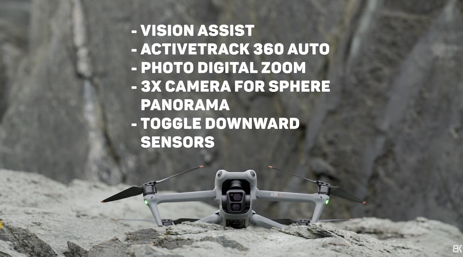 DJI Air 3 Update: Vision Assist, ActiveTrack 360, & Panorama