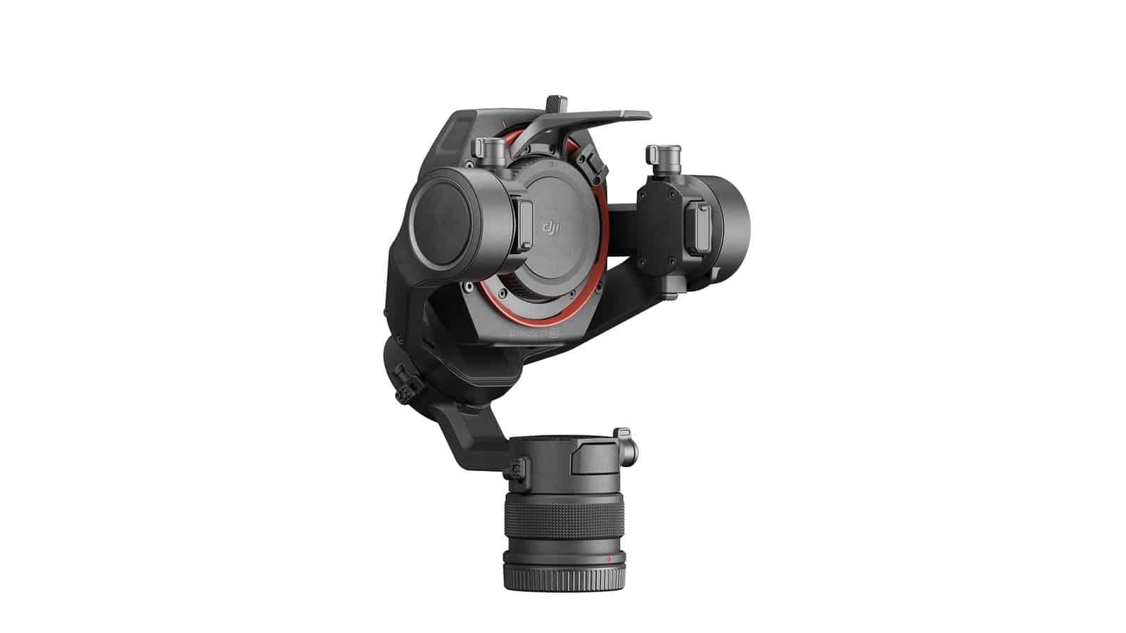 Zenmuse X9-8K gimbal camera at a 45-degree angle from the left.