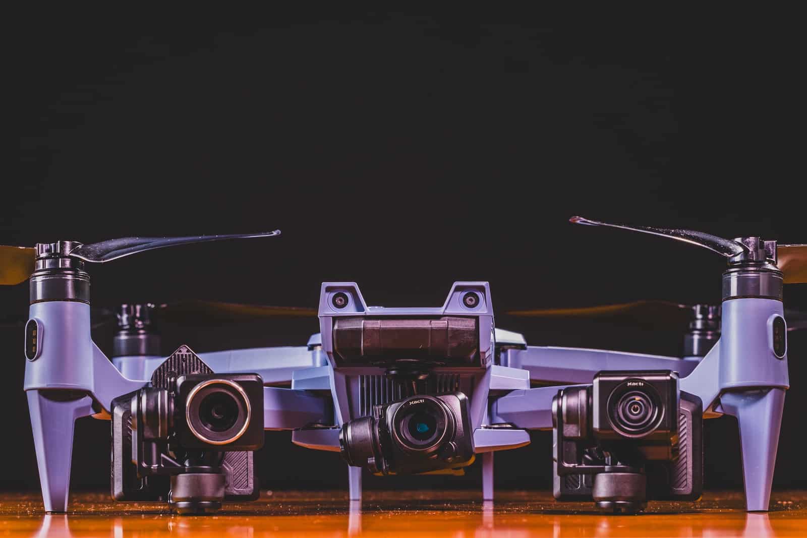 ACSL SOTEN small UAS, supplied with a 20MP camera and smart battery.