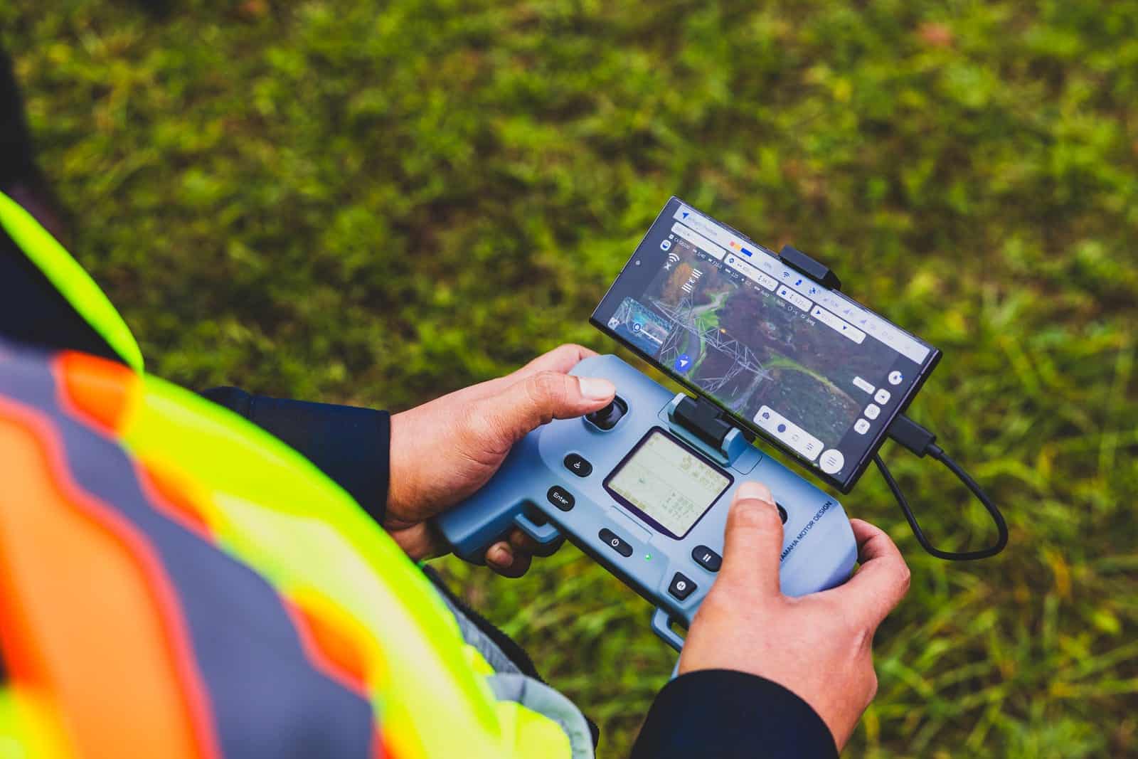 ACSL SOTEN small unmanned aircraft system for inspection and disaster response.
