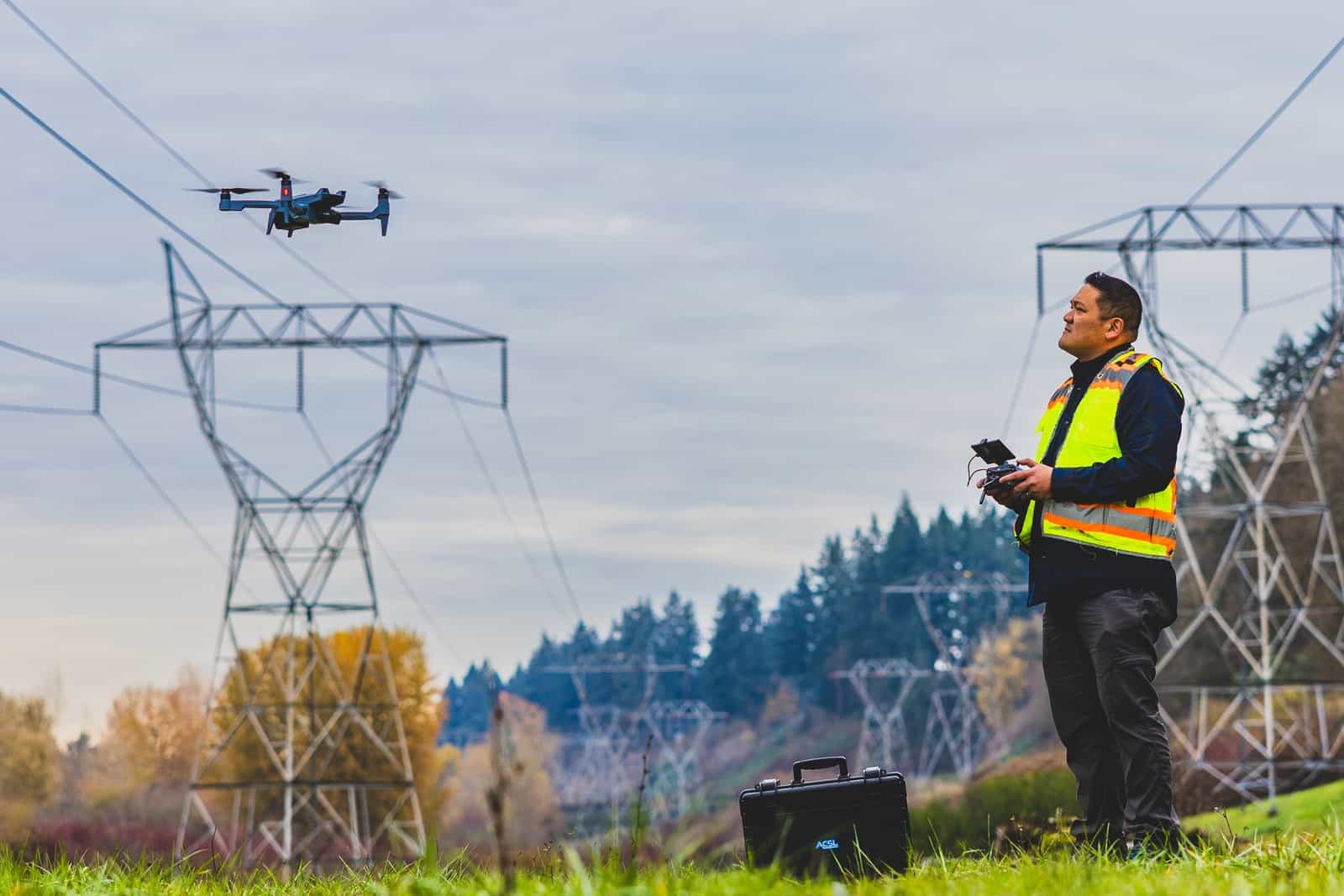 ACSL SOTEN drone in the Japanese manufacturer's launch gallery.