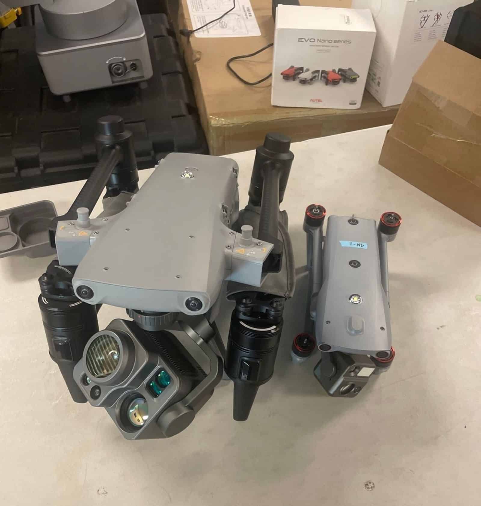 The foldable, IP55-rated Autel Alpha in Autel Robotics' set of launch photos.
