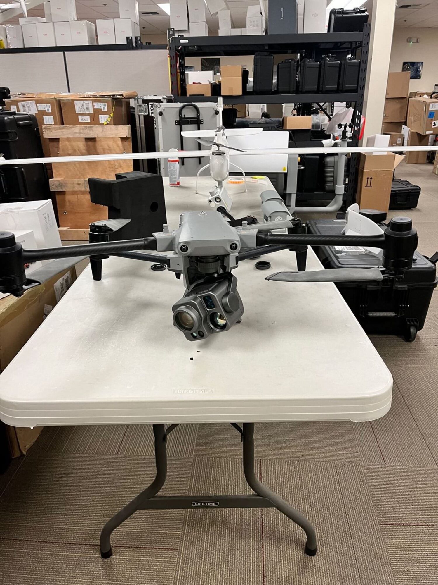 Vertical view of the Autel Alpha from Autel Robotics' launch imagery.