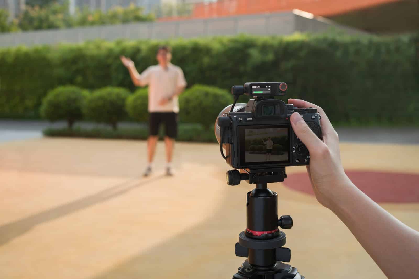 DJI Mic 2 press gallery frame from the product launch announcement.