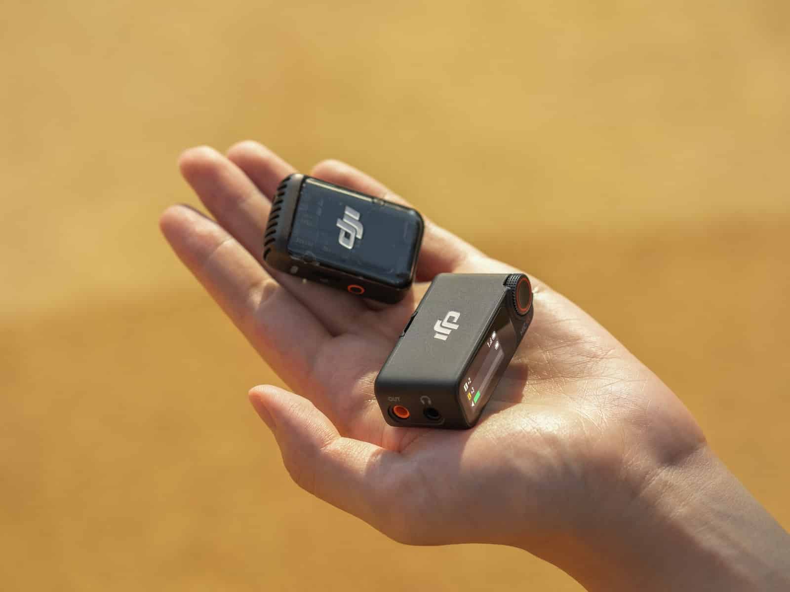 DJI Mic 2 shown in one more frame from DJI's gallery.