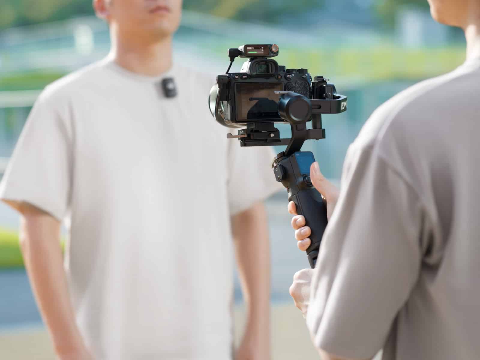 DJI Mic 2 pictured in further launch gallery photography.