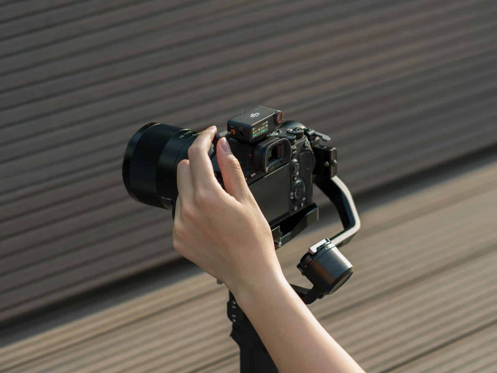 DJI Mic 2 microphone kit in the concluding image sequence.