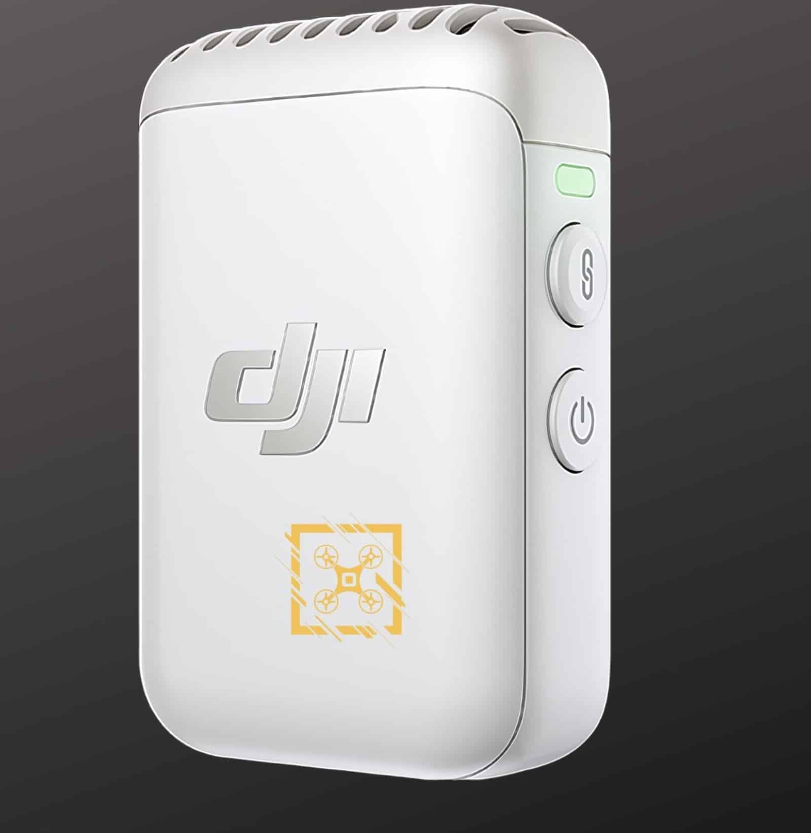 The DJI Mic 2 charging case and travel bag included in the package.