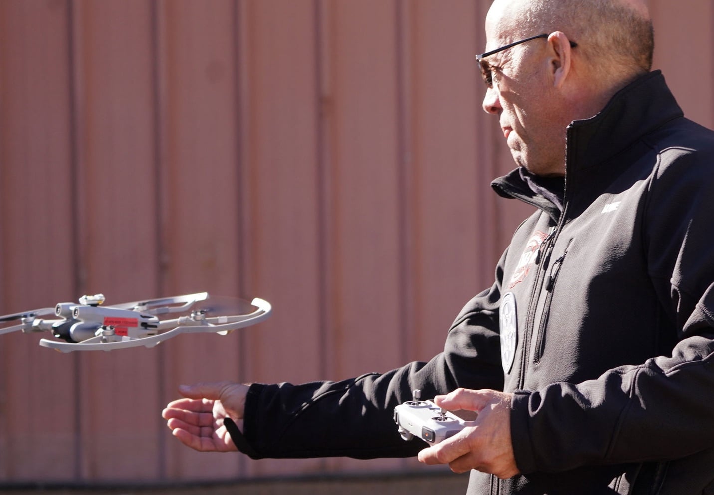 Exhibitors and attendees at the 2023 National Public Safety UAS Conference.