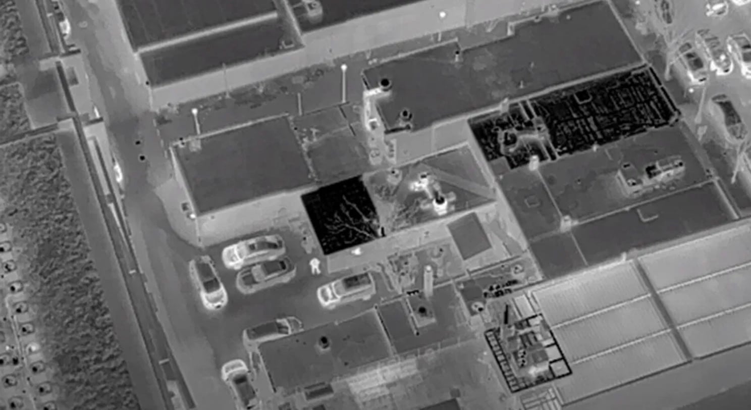 Raven 1, the Montgomery County Police drone that tracked the theft suspects.