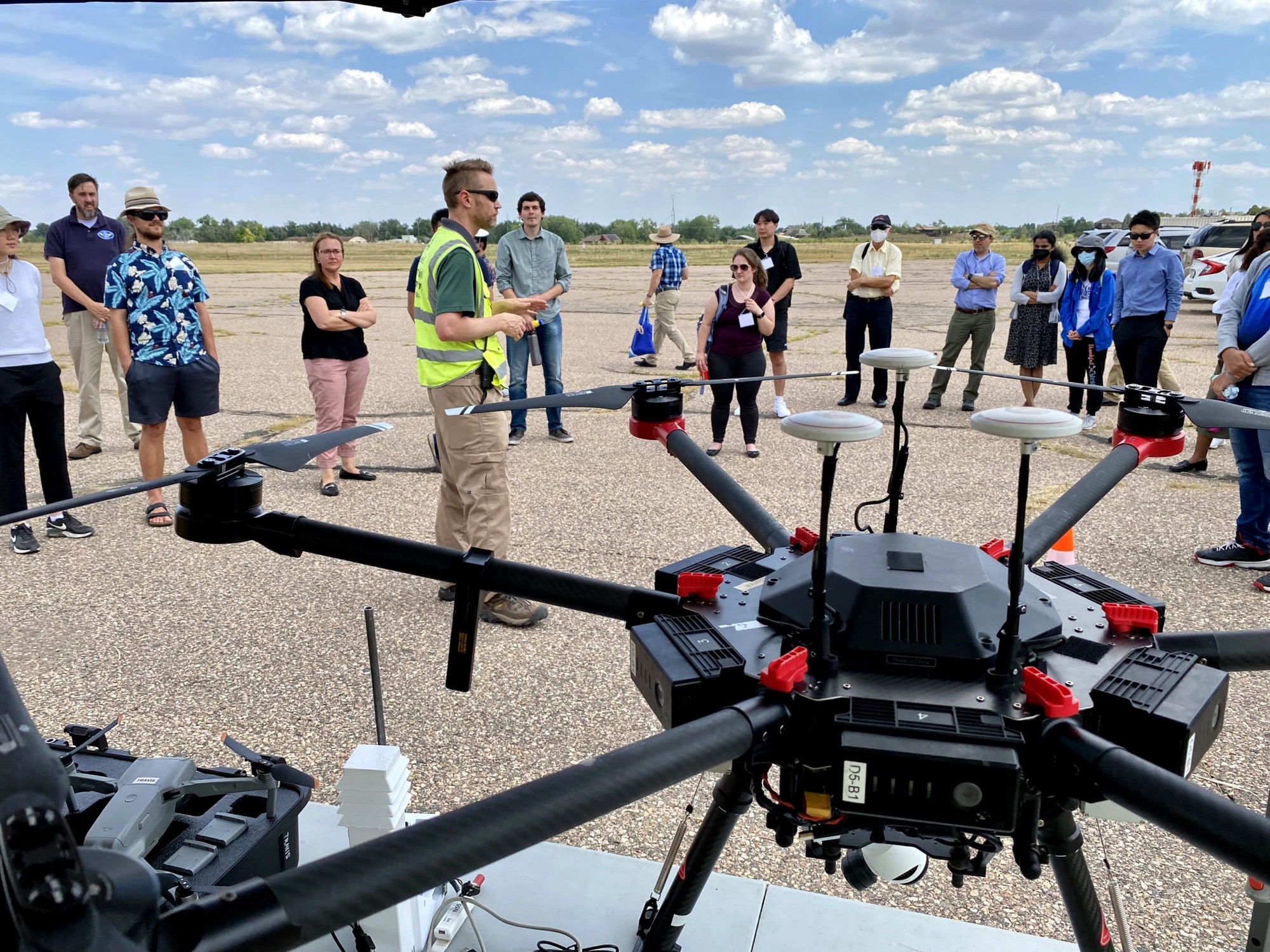 WingtraOne VTOL mapping drone used by the Colorado State University Drone Center.