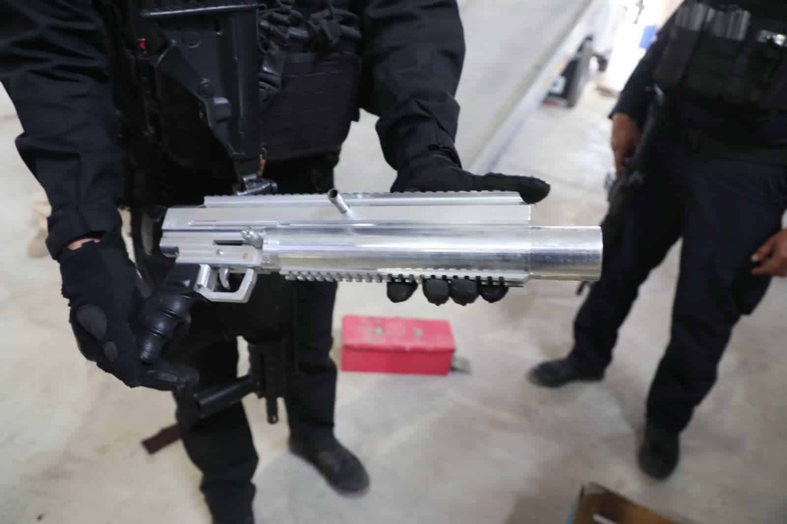 Evidence from the Michoacan raid released by state public security officials.