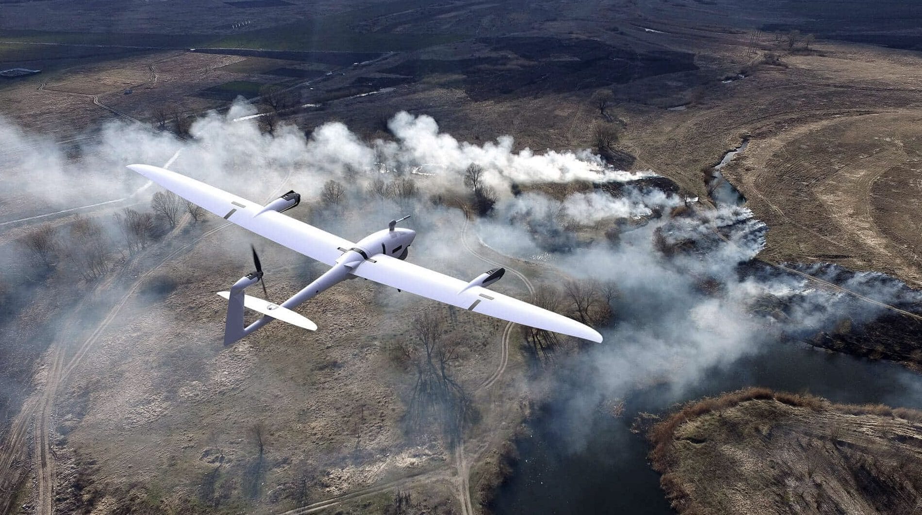 Vector drone, a mid-range reconnaissance model with roughly three hours of endurance.