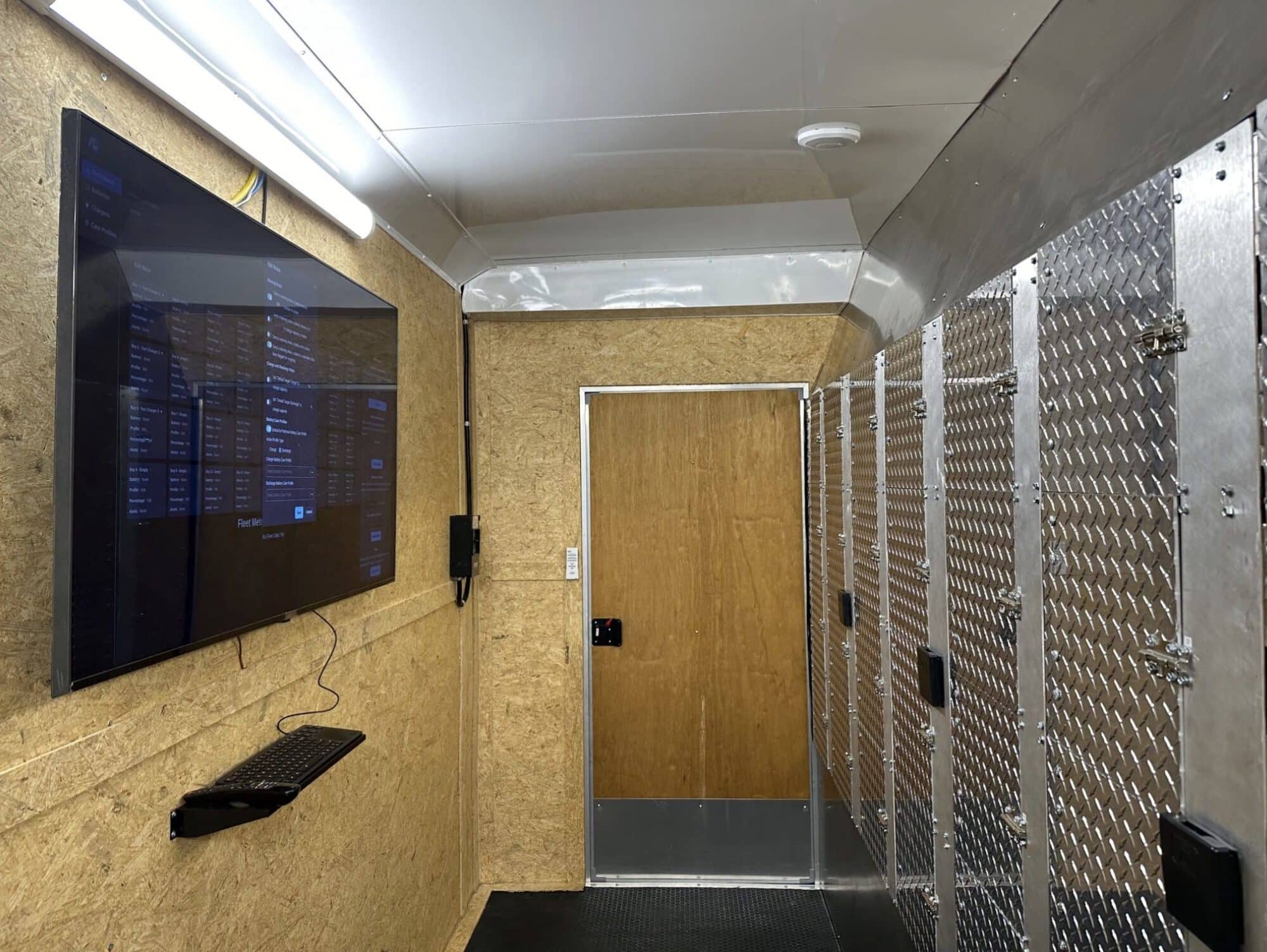 BCS-M136 battery care station built for the swappable batteries used in eVTOL aircraft.