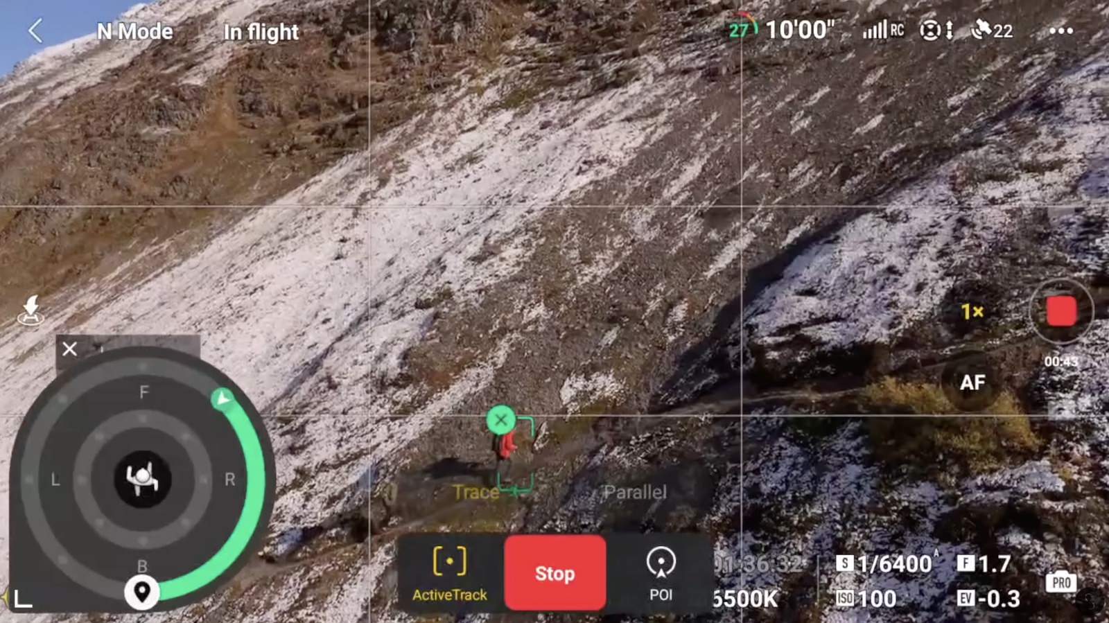 DJI Mini 4 Pro shot from the article's section on waypoints and ActiveTrack.