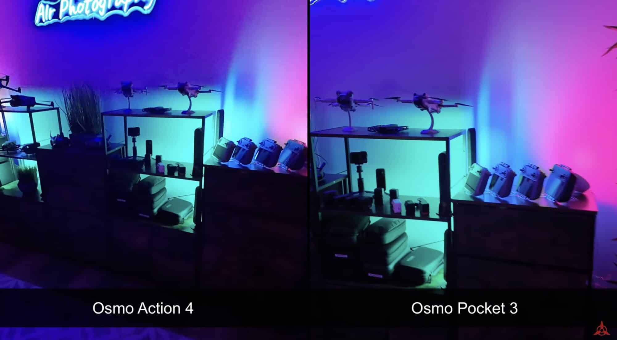 The scuffed DJI Osmo Action 4, still working after repeated drops.
