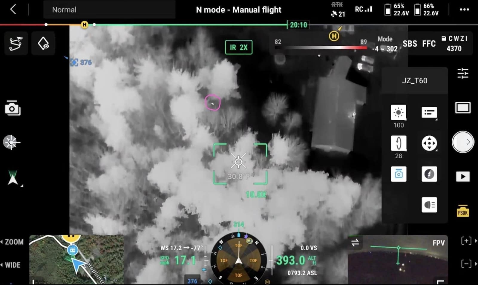 As darkness enveloped the area, the situation for the young pup grew increasingly dire, prompting a call for help that would lead to an extraordinary demonstration of the DJI Mavic 3T drone's role in saving lives.