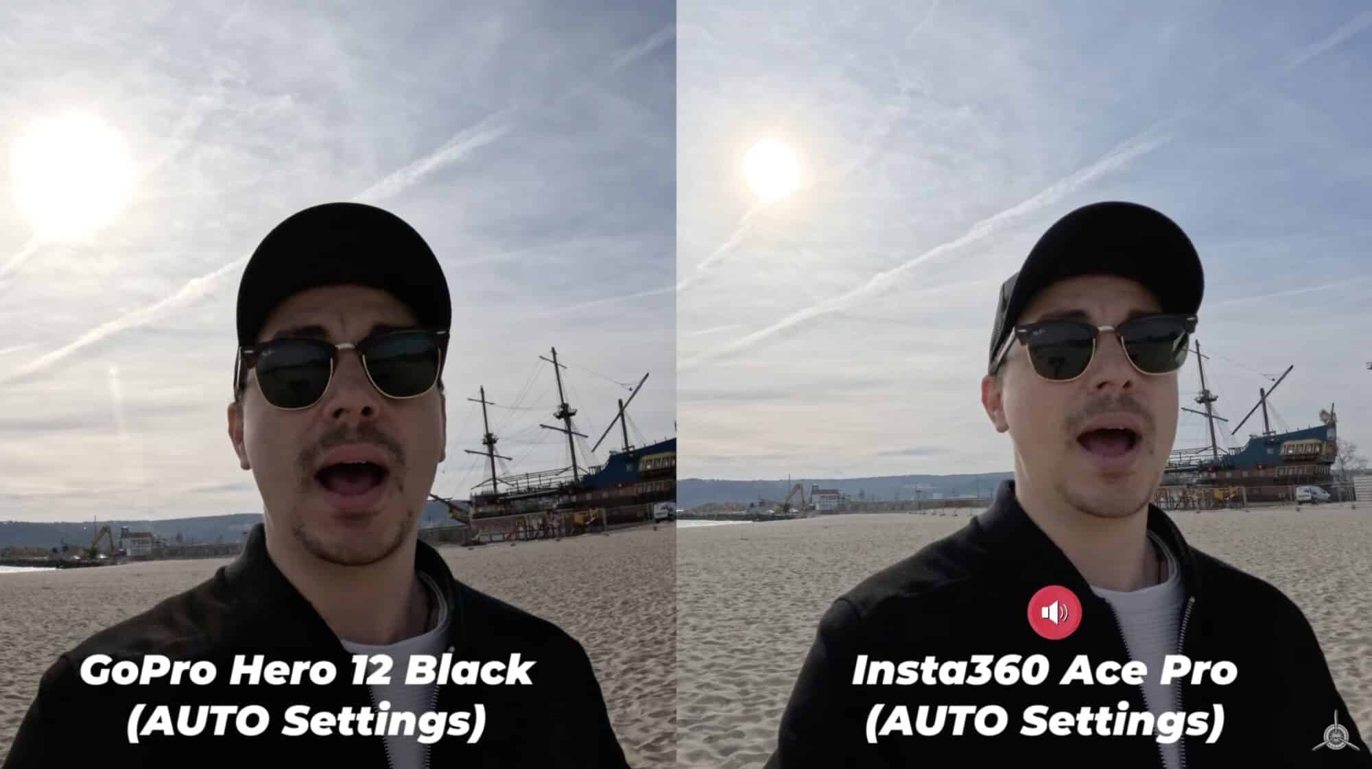 Footage from the Ace Pro's Leica-tuned 1/1.3-inch sensor in the standard color profile.