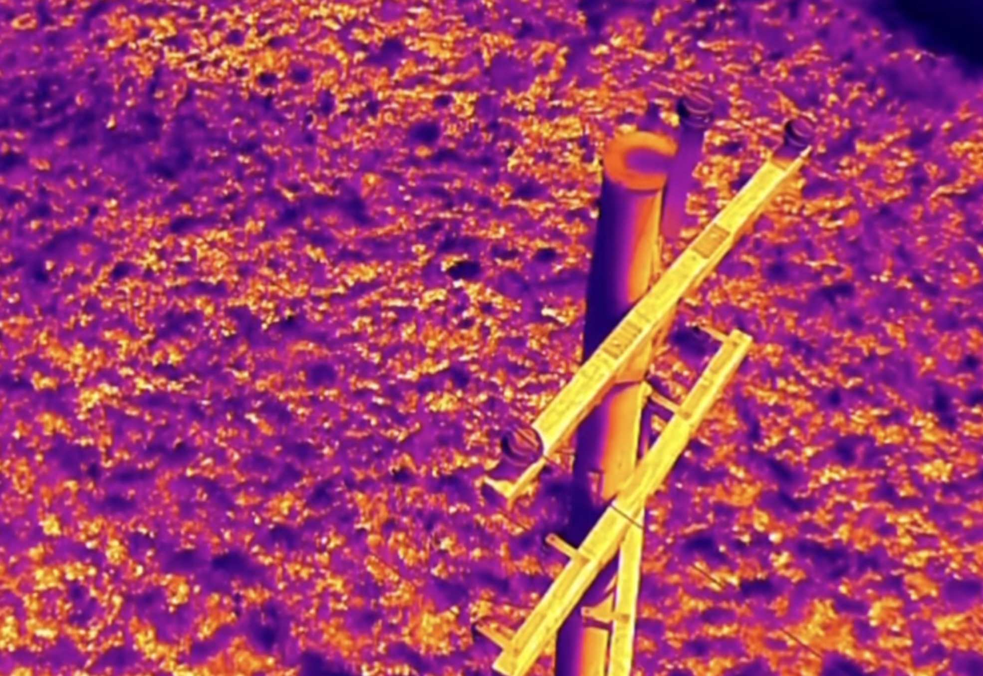 Aerial patrol drone used in Endeavour Energy's Pre-Summer Bushfire Inspection program.