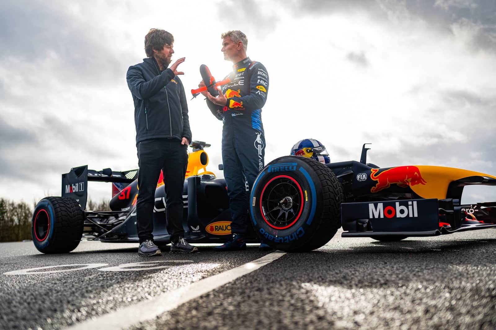 Dutch Drone Gods FPV camera drone prepared for the Formula 1 chase at Silverstone.