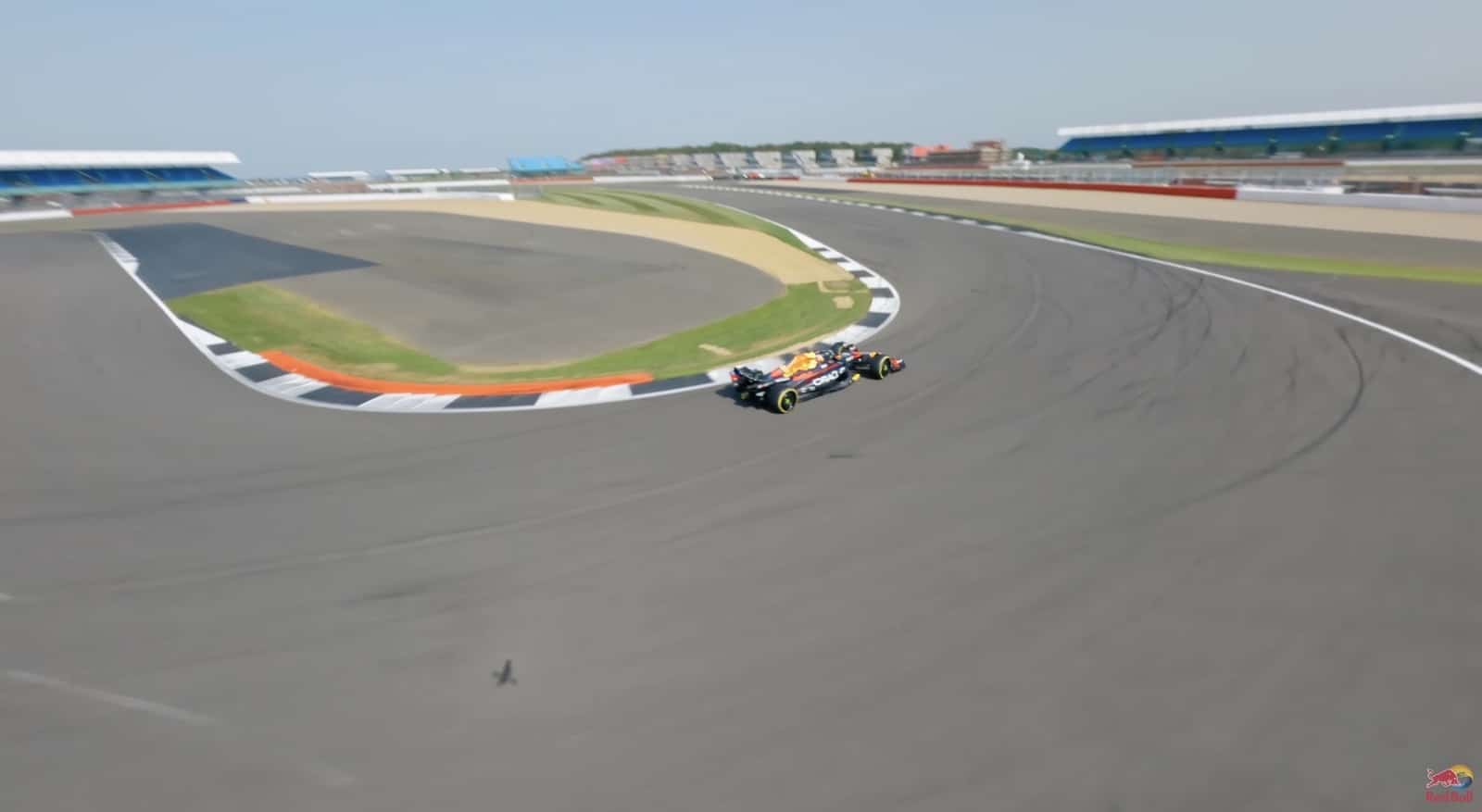 Development work on the high-output FPV drone used for Formula 1 filming.