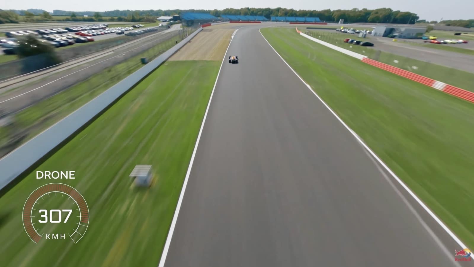 Overheating and endurance problems shaped the design of the F1 chase drone.
