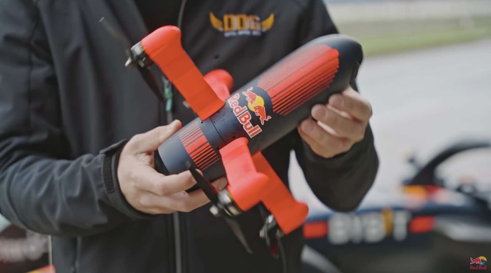 The Dutch Drone Gods camera drone built in partnership with Red Bull Racing.