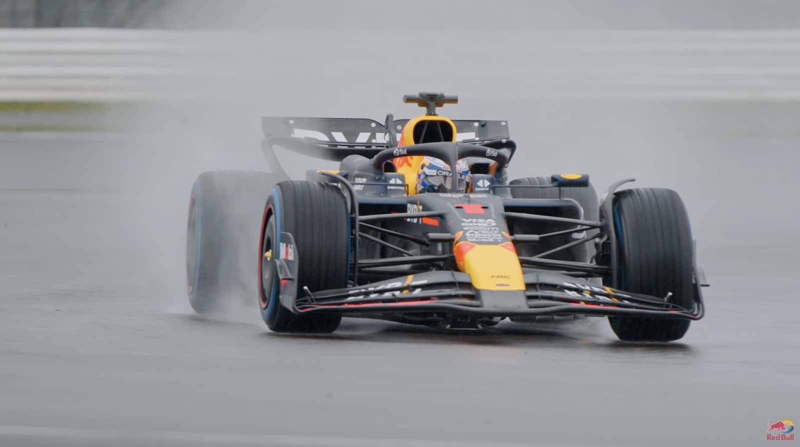 Gallery frame showing the Dutch Drone Gods chase drone built for Red Bull Racing.